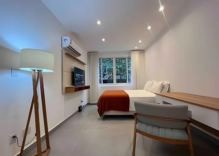 Loft Moderno A Uma Quadra Da Praia De Copacabana